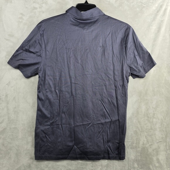 REISS Egyptian Cotton Men's Gray Short Sleeve Pocket Polo Shirt Size Large‎ - Picture 9 of 10
